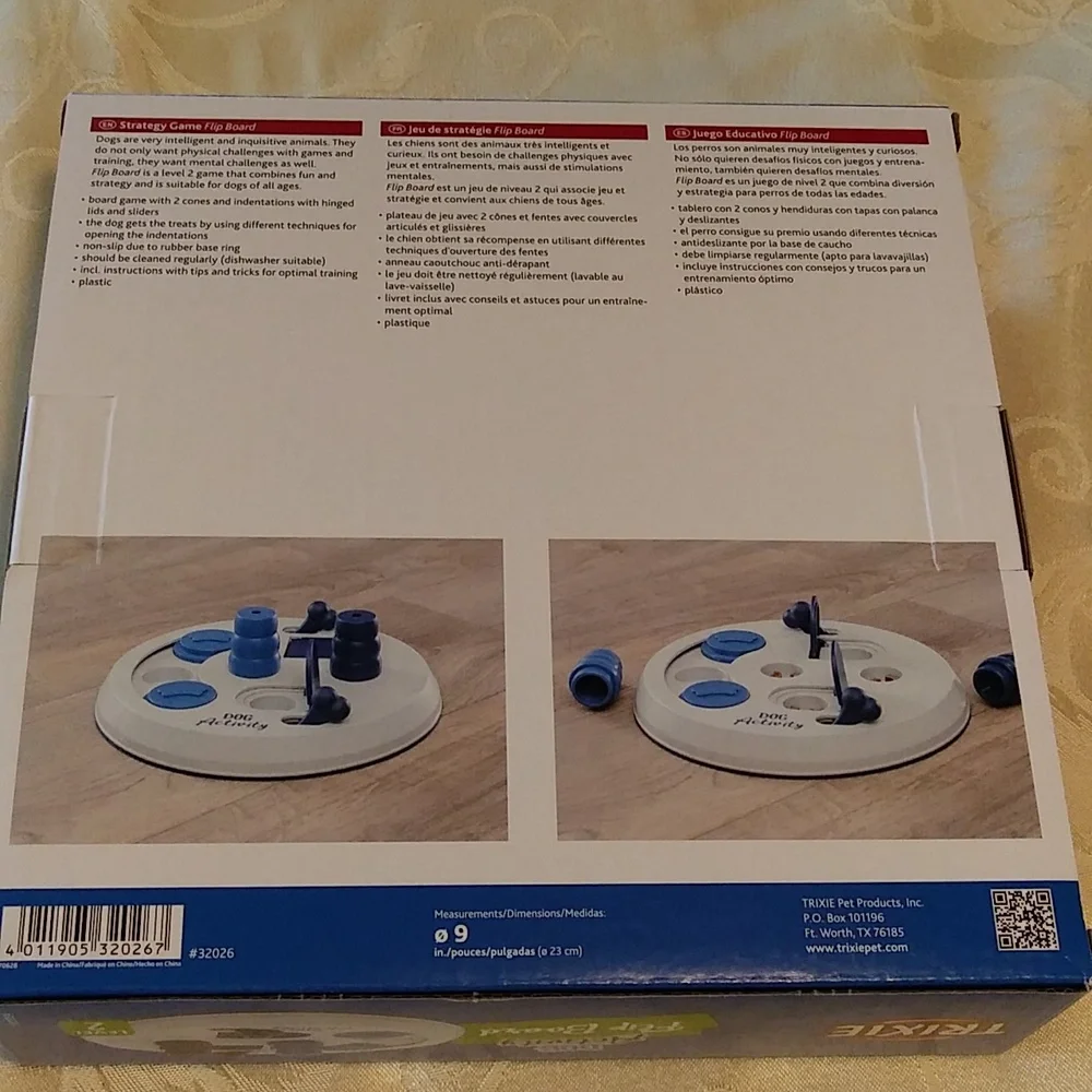 Trixie Dog Activity Board Game LAST CHANCE Donating Soon